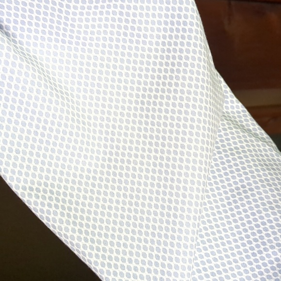 STRELLSON* Silas button front collared long sleeve mens dress shirt 41/16 blue - Picture 3 of 12